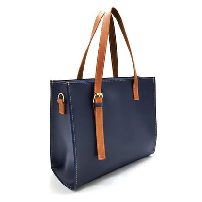 Chic Girls pu leather tote bag